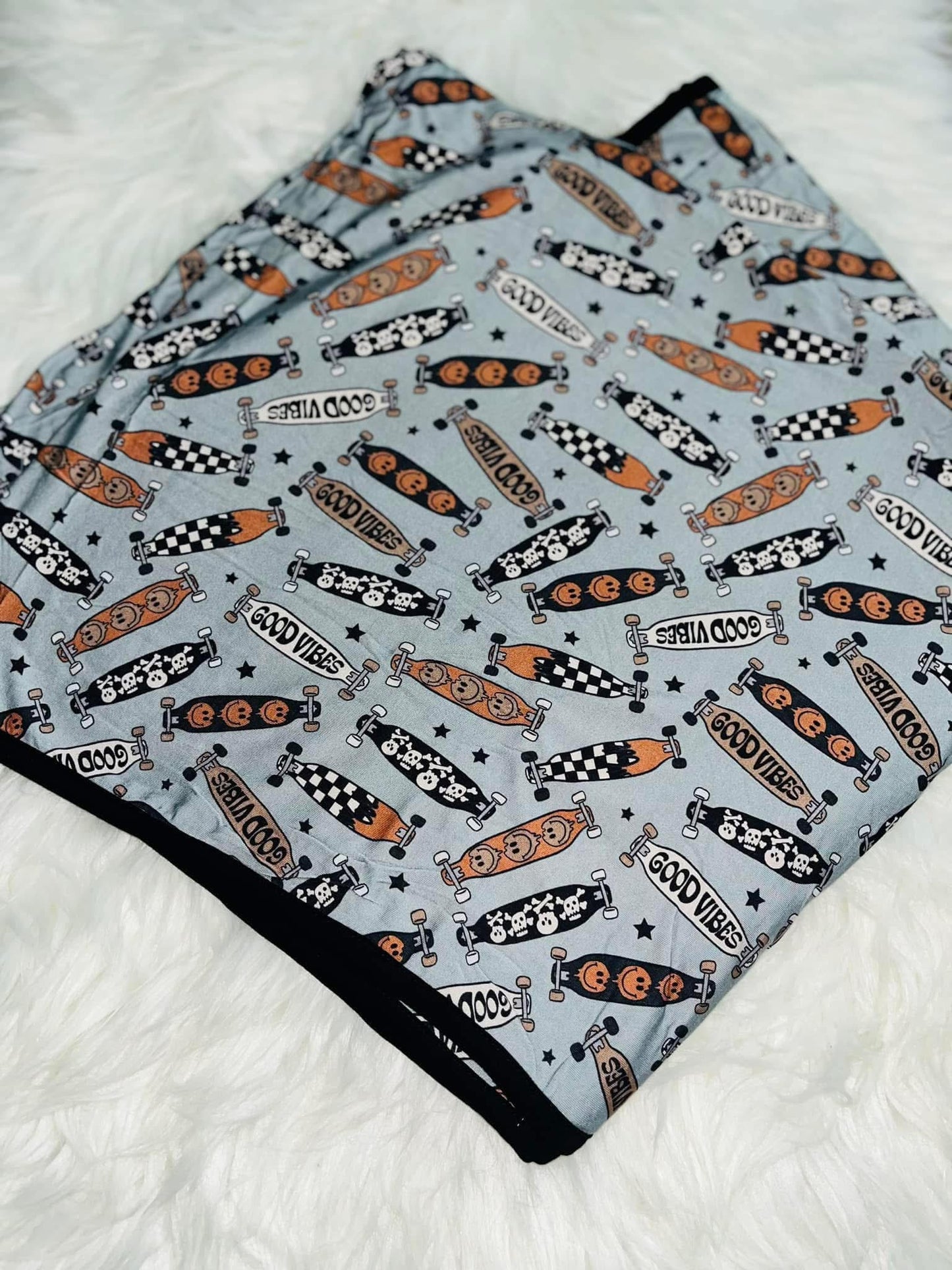 Sk8r Boi Double Layered Bamboo Blanket