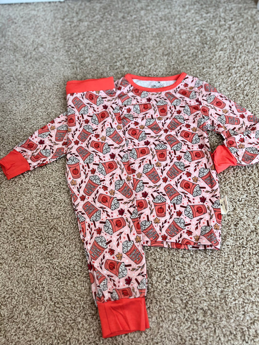 Pumpkin Spice Long Sleeve Set