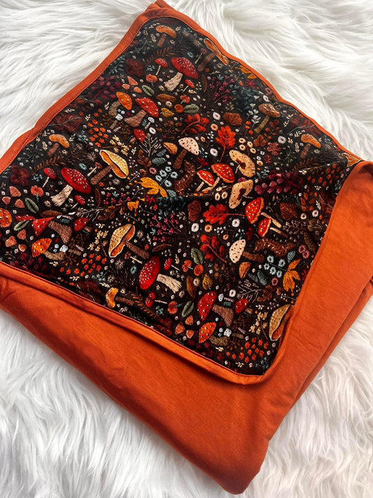 Magic Shroom Double Layered Blanket